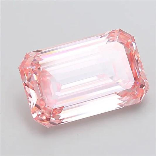 10.05ct Emerald Lab Grown Diamond (Colour Fancy Intense Pink, Clarity VVS2, IGI Certified)