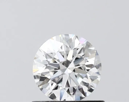 0.66ct Round Lab Grown Diamond (Colour E, Clarity VVS2, Cut EX, IGI Certified)