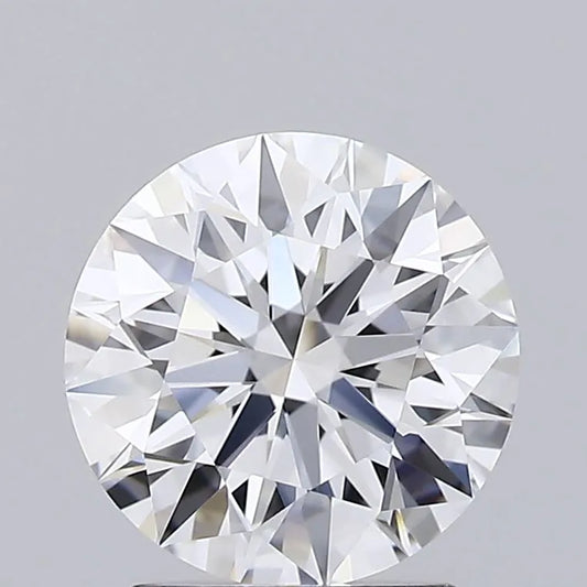 2.00ct Round Lab Grown Diamond (Colour D, Clarity IF, Cut ID, IGI Certified)