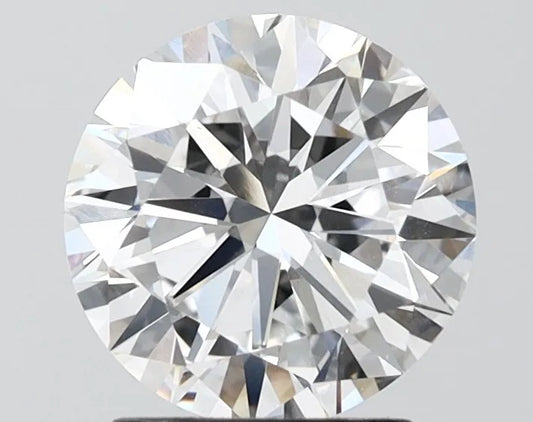 2.00ct Round Lab Grown Diamond (Colour D, Clarity VS1, Cut EX, IGI Certified)