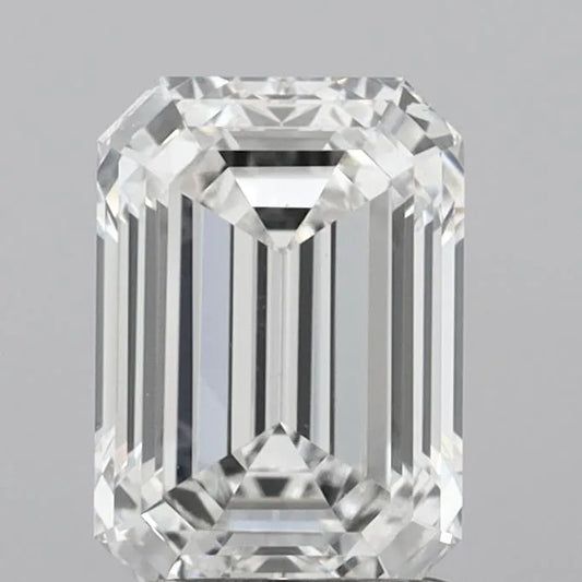 2.01ct Emerald Lab Grown Diamond (Colour E, Clarity VVS1, IGI Certified)
