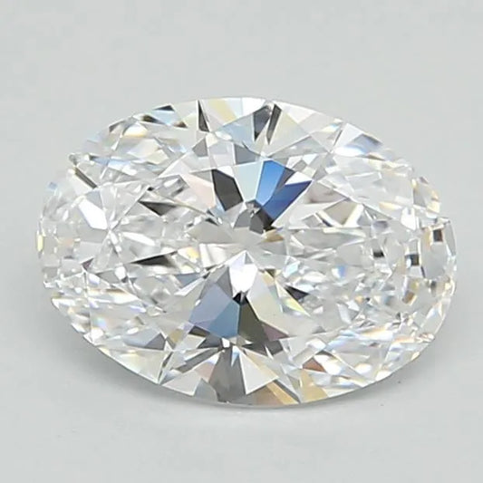 2.02ct Oval Lab Grown Diamond (Colour D, Clarity VVS1, IGI Certified)