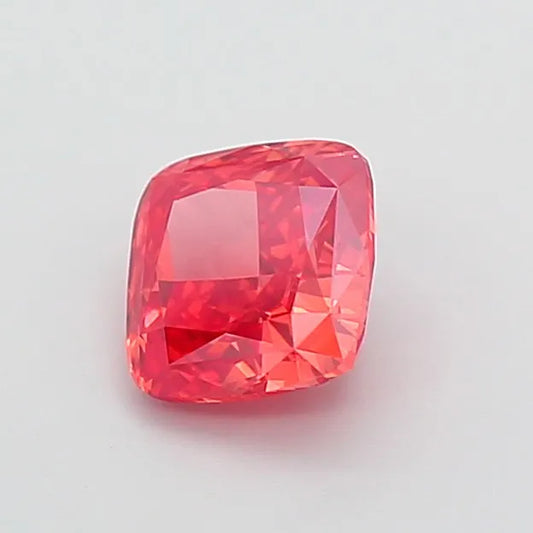 2.06ct Cushion modified Lab Grown Diamond (Colour Fancy Vivid Red, Clarity VS1, IGI Certified)