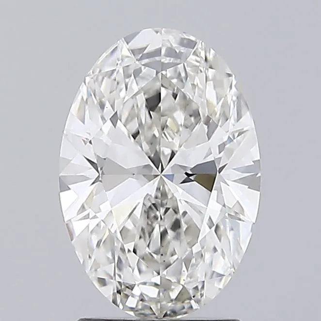 2.10ct Oval Lab Grown Diamond (Colour G, Clarity VVS2, IGI Certified)