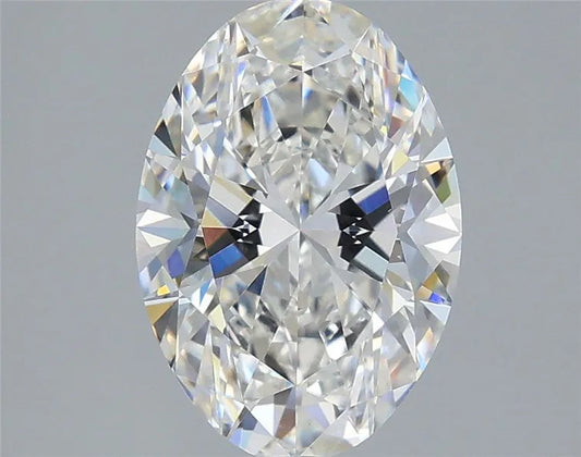 2.81ct Oval Lab Grown Diamond (Colour F, Clarity VVS2, IGI Certified)