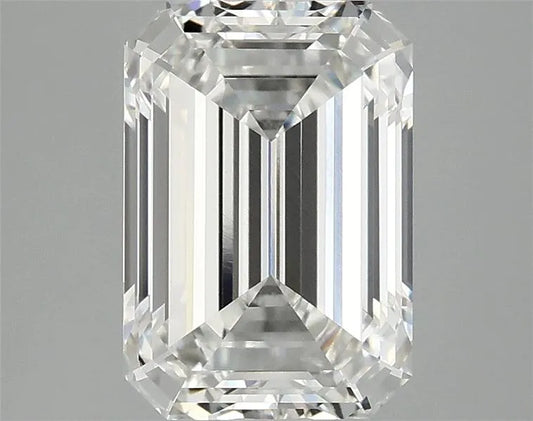 2.90ct Emerald Lab Grown Diamond (Colour F, Clarity VVS2, IGI Certified)