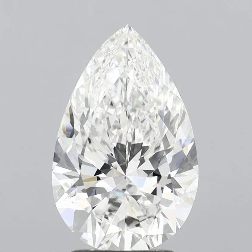 3.00ct Pear Lab Grown Diamond (Colour F, Clarity VVS2, IGI Certified)
