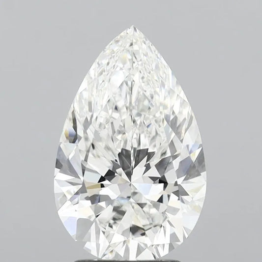 3.00ct Pear Lab Grown Diamond (Colour F, Clarity VVS2, IGI Certified)