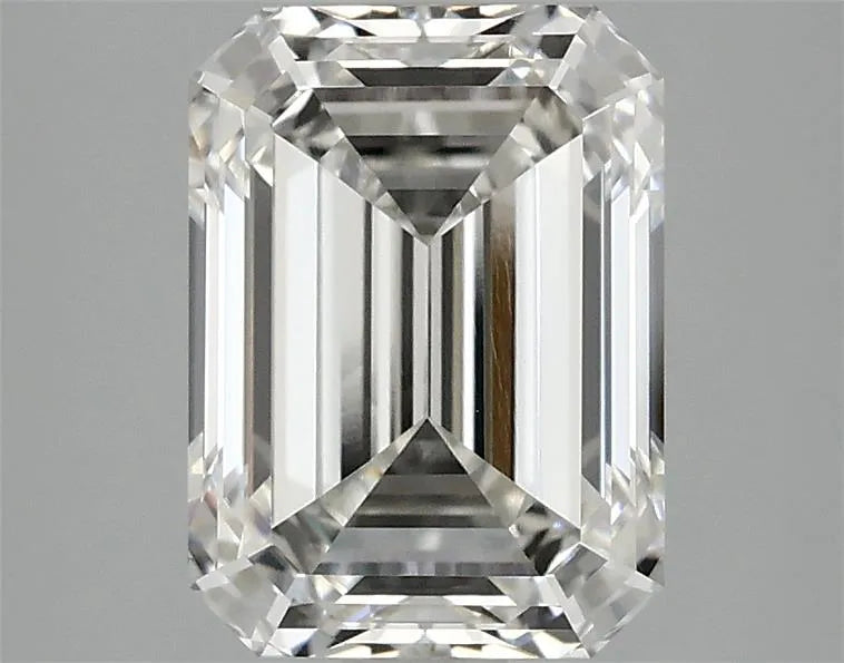 3.02ct Emerald Lab Grown Diamond (Colour G, Clarity VVS2, IGI Certified)