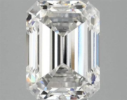3.04ct Emerald Lab Grown Diamond (Colour G, Clarity VS2, IGI Certified)
