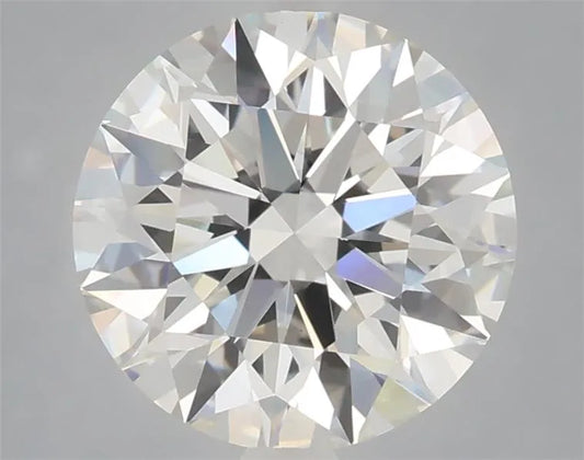 3.05ct Round Lab Grown Diamond (Colour F, Clarity VVS2, Cut EX, IGI Certified)