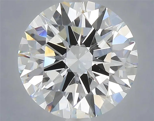 3.05ct Round Lab Grown Diamond (Colour F, Clarity VVS2, Cut EX, IGI Certified)