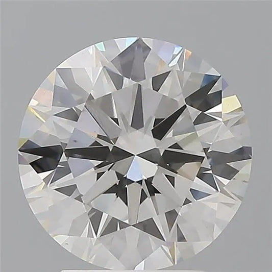 3.07ct Round Lab Grown Diamond (Colour G, Clarity VS1, Cut EX, IGI Certified)