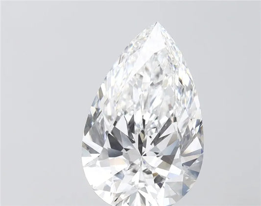 3.96ct Pear Lab Grown Diamond (Colour F, Clarity VS1, IGI Certified)