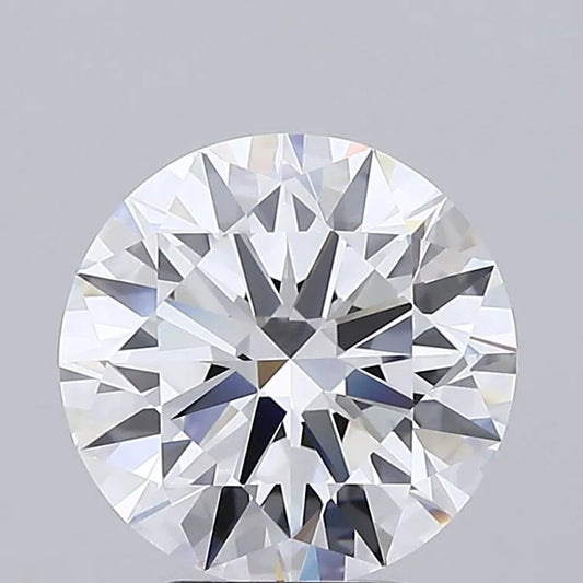 3.99ct Round Lab Grown Diamond (Colour D, Clarity VVS1, Cut ID, IGI Certified)