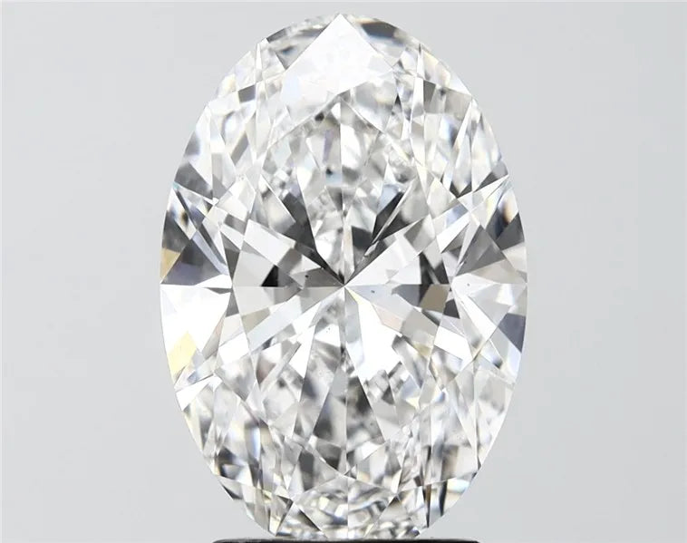 4.00ct Oval Lab Grown Diamond (Colour D, Clarity VS2, IGI Certified)