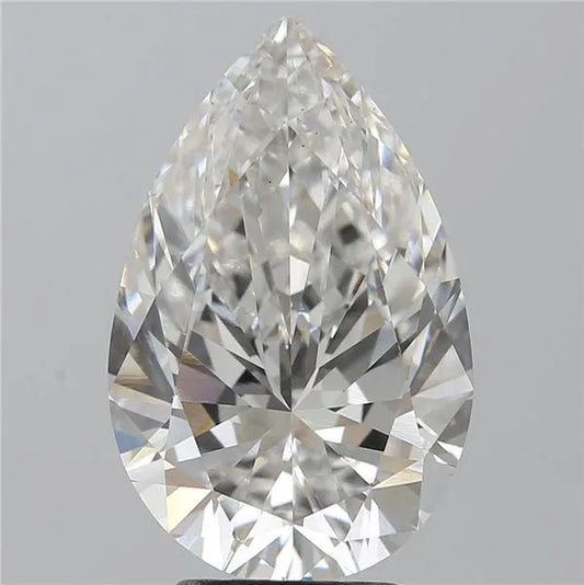 4.28ct Pear Lab Grown Diamond (Colour F, Clarity VS1, IGI Certified)