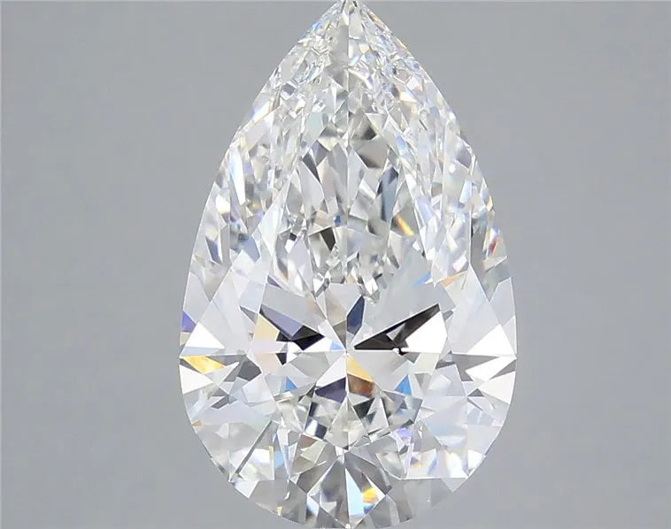 4.54ct Pear Lab Grown Diamond (Colour F, Clarity VS1, IGI Certified)