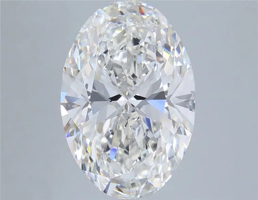 5.02ct Oval Lab Grown Diamond (Colour G, Clarity VVS2, IGI Certified)