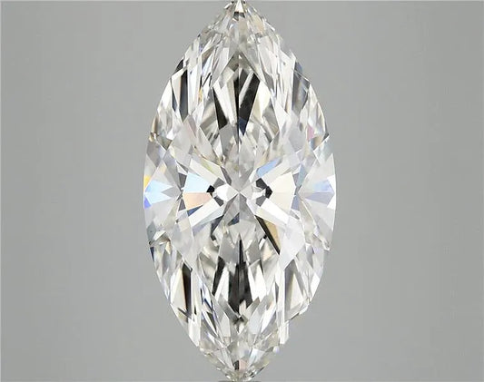 5.05ct Marquise Lab Grown Diamond (Colour G, Clarity VS1, IGI Certified)