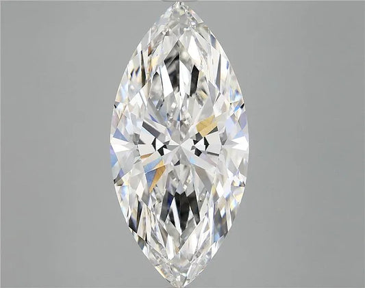 5.06ct Marquise Lab Grown Diamond (Colour E, Clarity VVS2, IGI Certified)