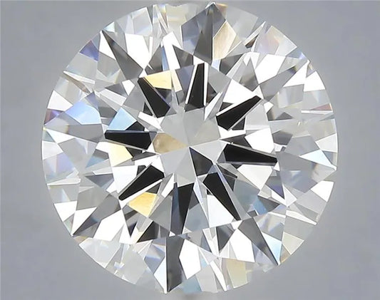 5.22ct Round Lab Grown Diamond (Colour F, Clarity VVS2, Cut EX, IGI Certified)