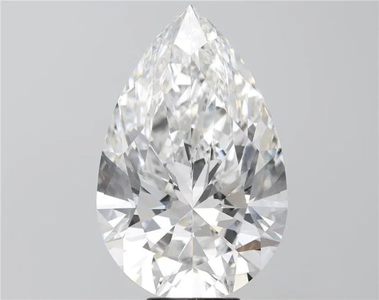 9.57ct Pear Lab Grown Diamond (Colour E, Clarity VVS2, IGI)